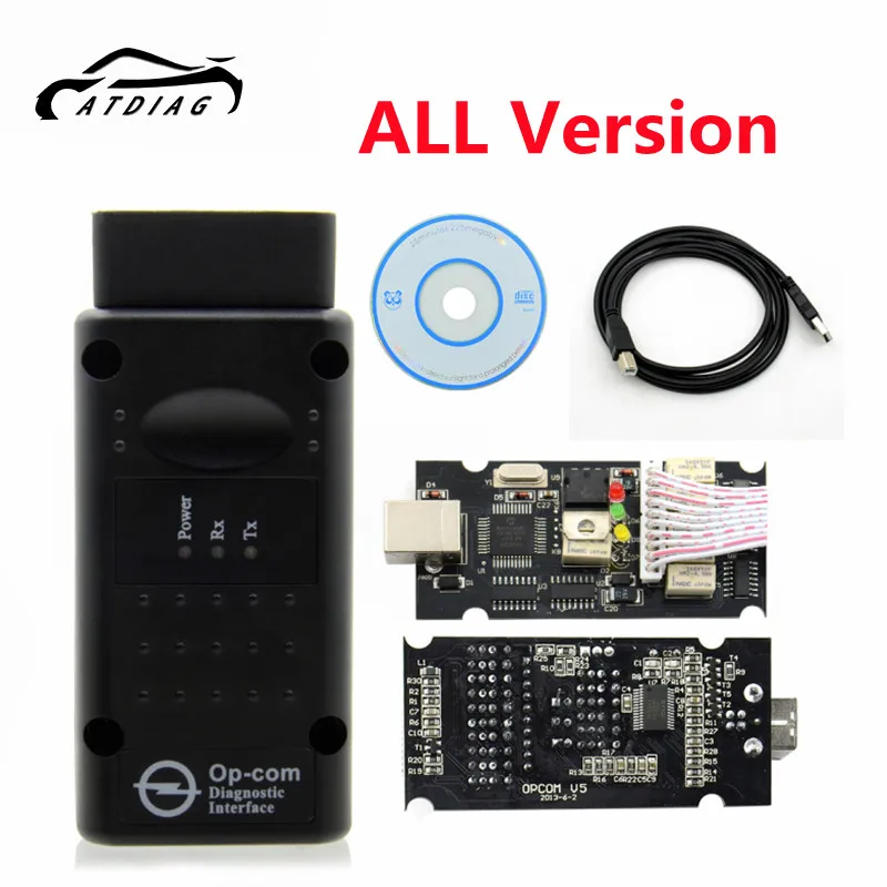 OBD2 OPCOM V1.99/1 65/1 70/1 78/1 59 для чтения кодов O-p * el сканер CANBUS opcom лучше чем elm327 obd2 |