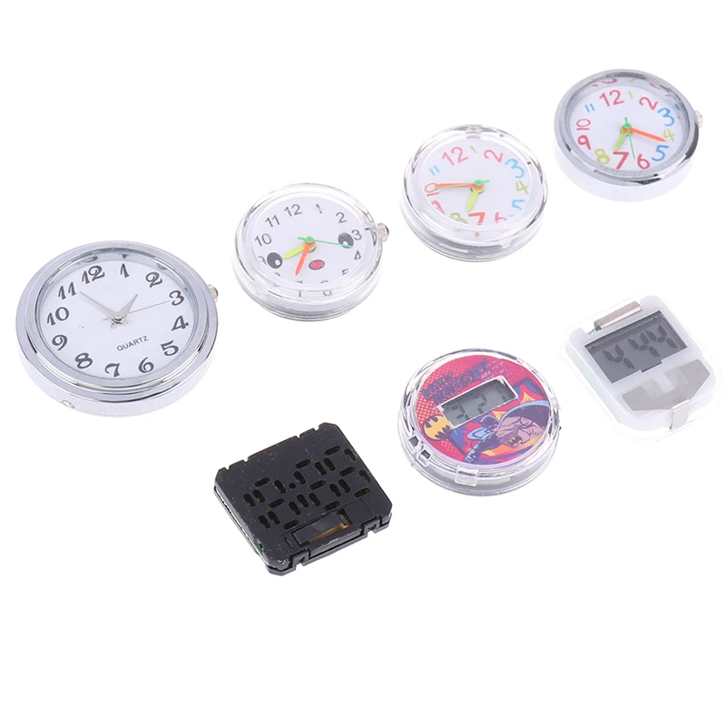 Nouvelle Horloge Mouvement A Quartz Inserer Chiffre Romain Blanc Visage Garniture Horloge A Faire Soi Meme Accessoires Aliexpress