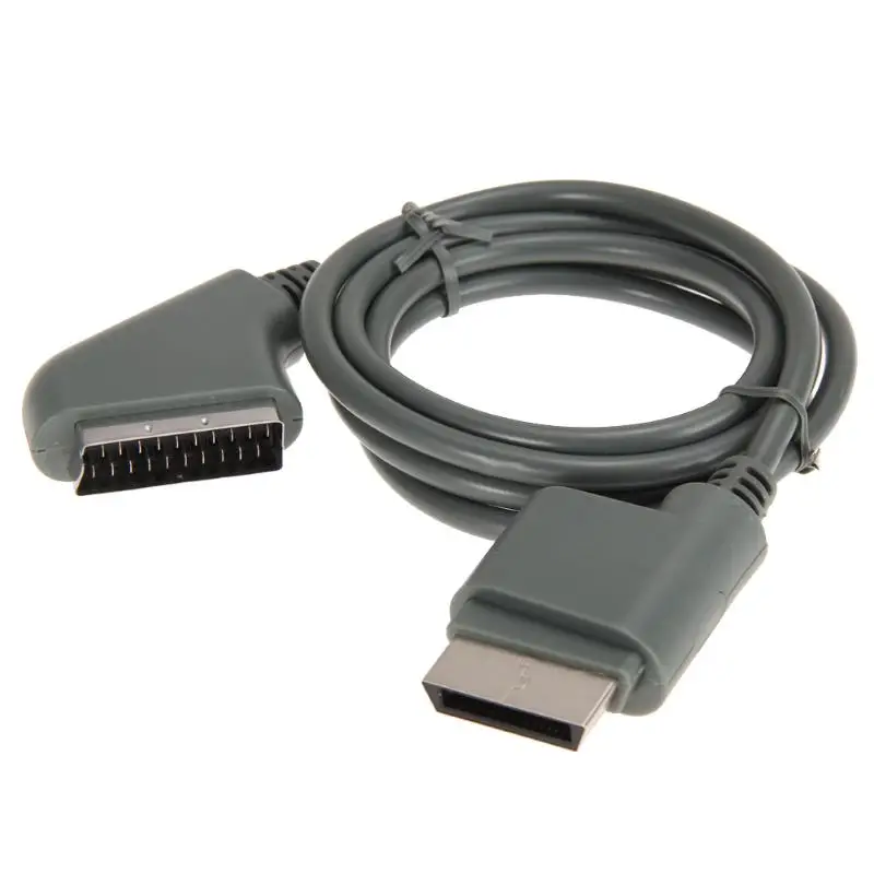 1 8 м/6 футов RGB Scart видео HD кабель ТВ АВ для XBOX 360 версия игровой консоли Microsoft Xbox