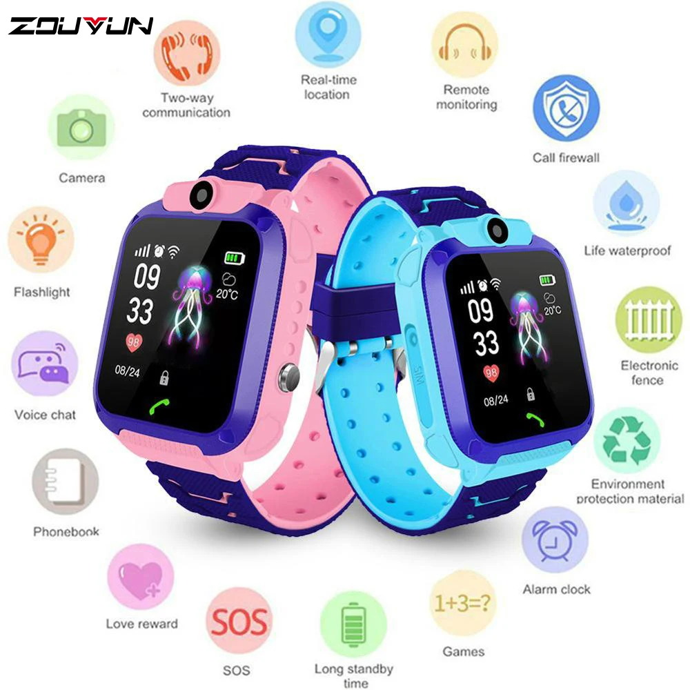 Reloj inteligente para niños, reloj inteligente para niños y niñas con tarjeta Sim, foto impermeable IP67, regalo para IOS y Android|Relojes inteligentes| - AliExpress