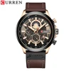 CURREN Fashion Male Watches Strap Sport Chronograph Wristwatch Creative Design Multifunctional Quartz Clock relogio masculino 1