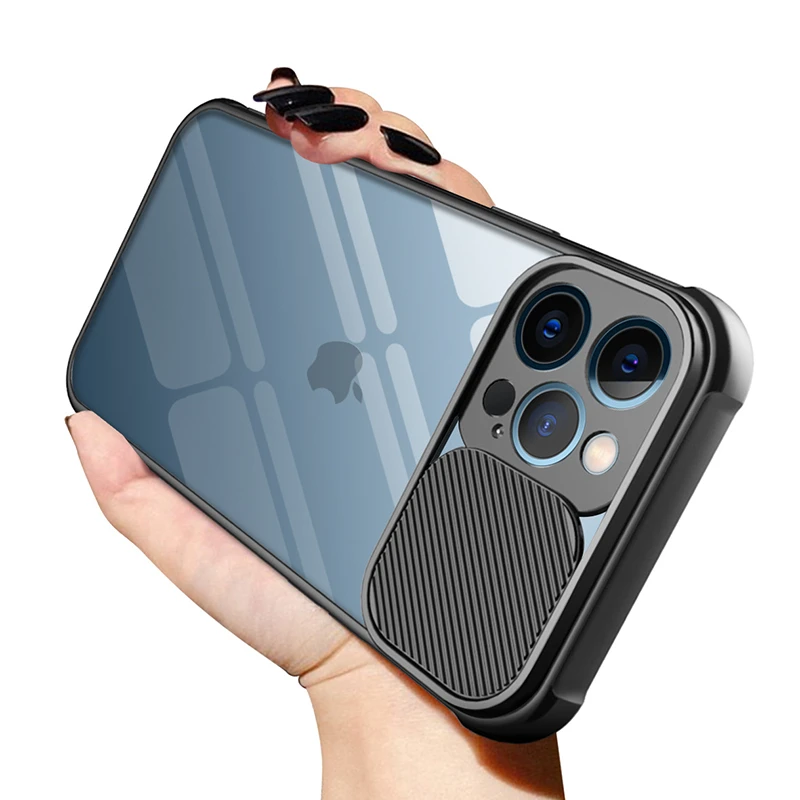 Shockproof Silicone Phone Case For iPhone 12 11 Pro Max Lens Protection Case on iPhone X Xs Max Xr 6s 7 8 Plus Case Back Cover iphone 11 cover