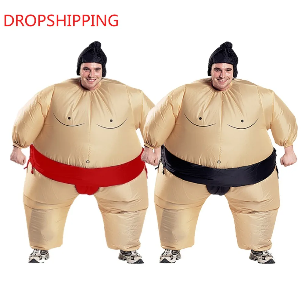 Надувной Косплей костюм для взрослых, 2 цвета|costume halloween|inflatable sumocosplay costume | АлиЭкспресс