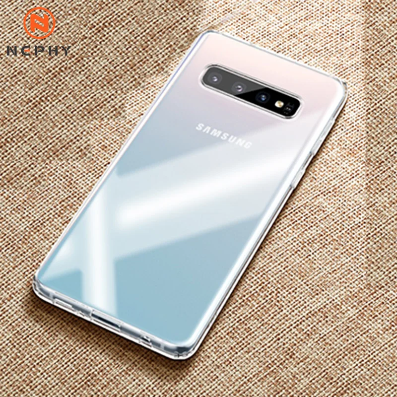 Silicone Soft Clear Case For Samsung Galaxy S5 S6 S7 Edge S8 S9 S10 Lite S20 Plus Ultra