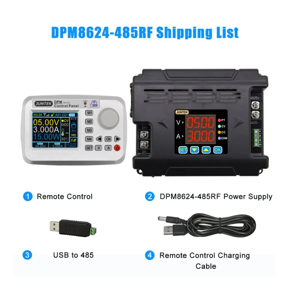 DPM8608-485 источник питания линии связи понижающее напряжение дистанционного цифрового управления постоянного напряжения тока dc-dc понижающий