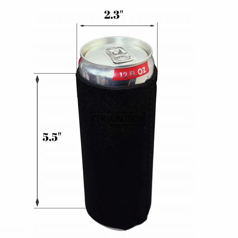 Slim Can Cooler Sleeves (9 Pack) for White Claw Sleeves for 12oz