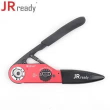 

JRready YJQ-M309 Hand Crimp Tool 4-Indent 8-Impression Steel Crimper With Universal Adjustable Positioner Support Wire 8-18AWG
