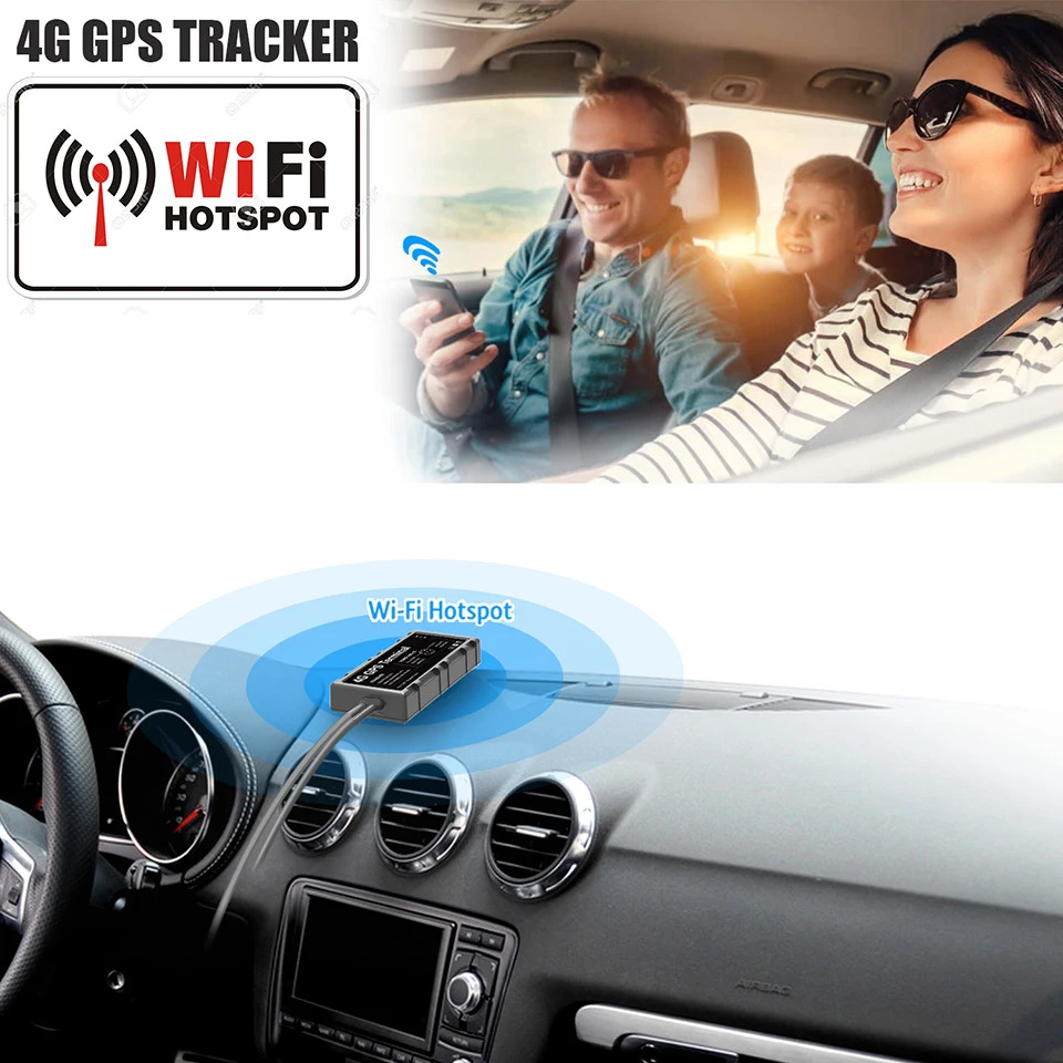 4G GPS Tracker WIFI Hotspot Driving Behavior Waterproof JM-VL01 Car Locator LTE With Oil Cut-Off SOS RS485 APP Antii-thieft GPS gps device