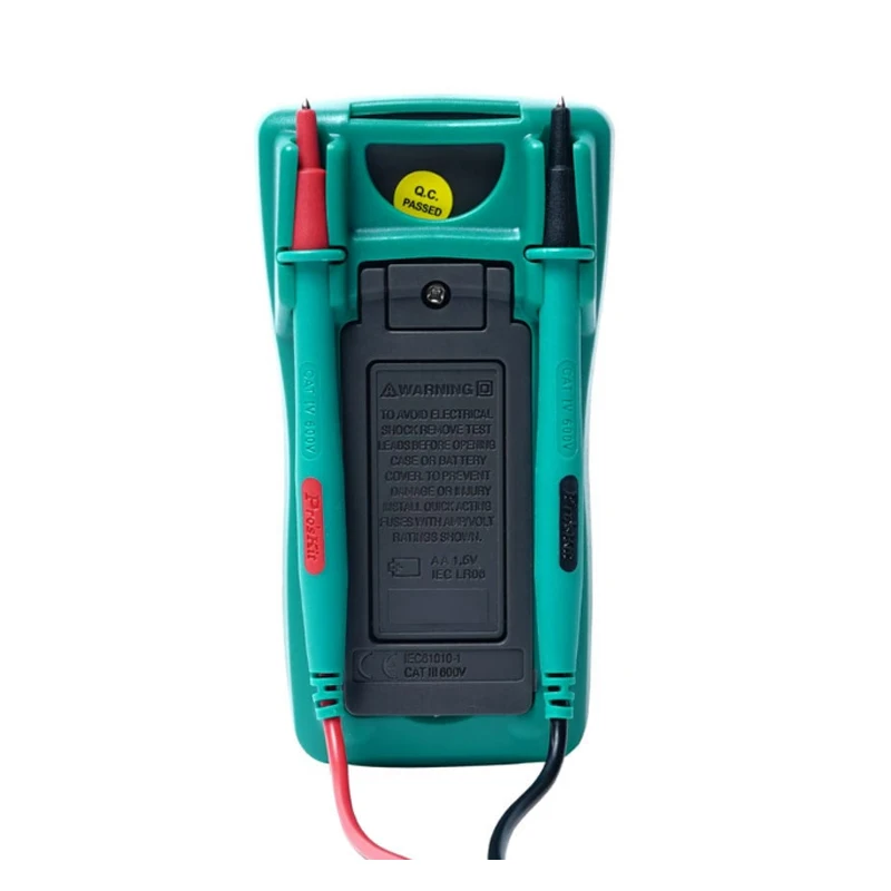 Beste Proskit Autorange Digitale Multimeter Backlight LCD Display Transistor Tester Condensator Tester Temperatuur Frequentie Tester Meter
