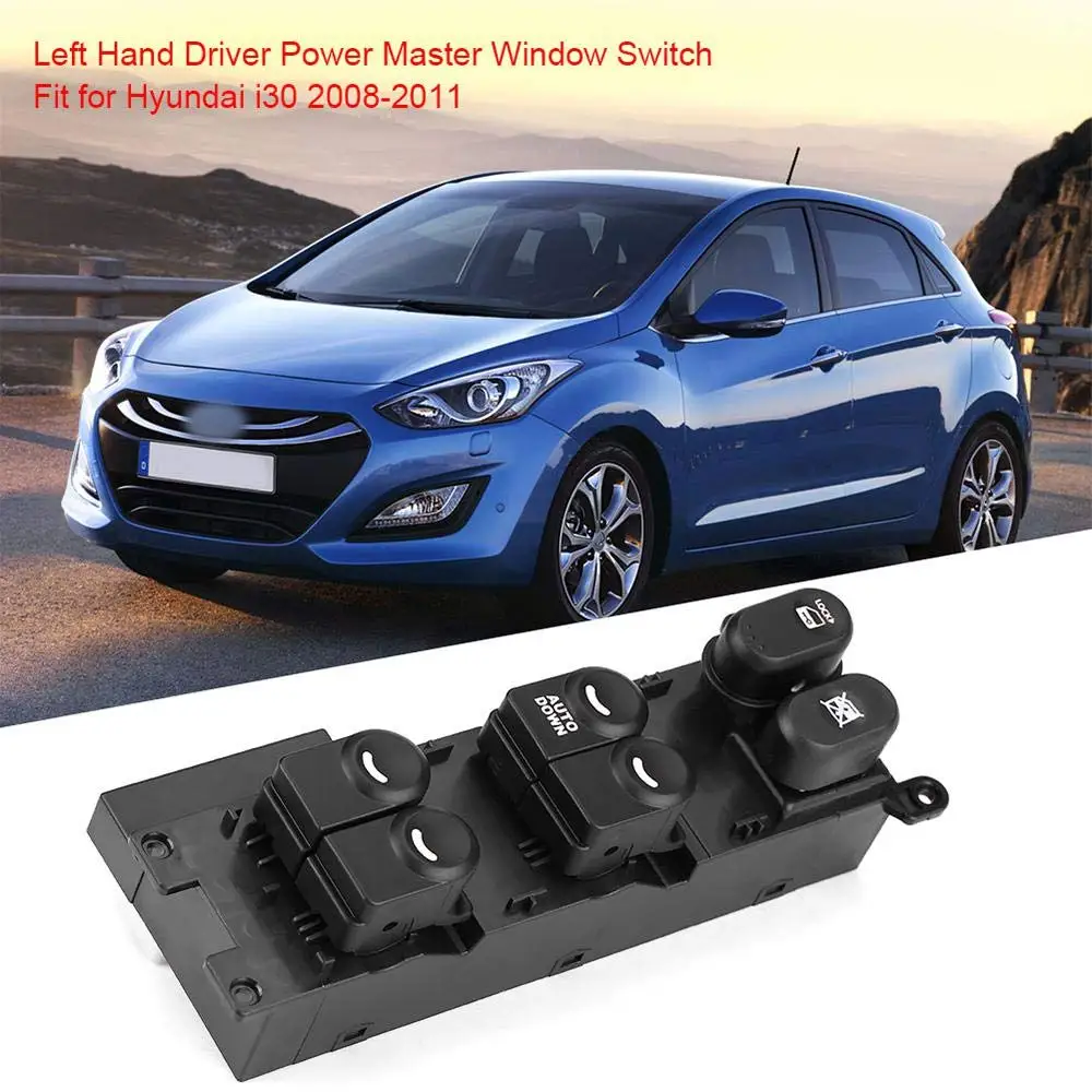 

Electric Power Window Master Control Switch Button Console for Hyundai i30 i30cw 2008-2011 93570-2L010 935702L010 Z155