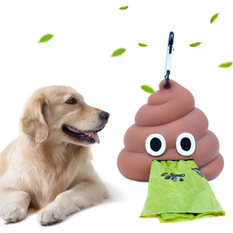 Bolsa de basura portátil para exteriores, portador dispensador de excrementos de perro, soporte para bolsas de almacenamiento, bolsas para excrementos de mascotas
