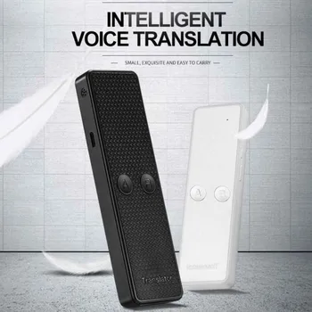 

Language Translator Real Time Smart Bluetooth Portable Electric Learning Rechargeable Business Two Way Voice For Xiaomi Huawei