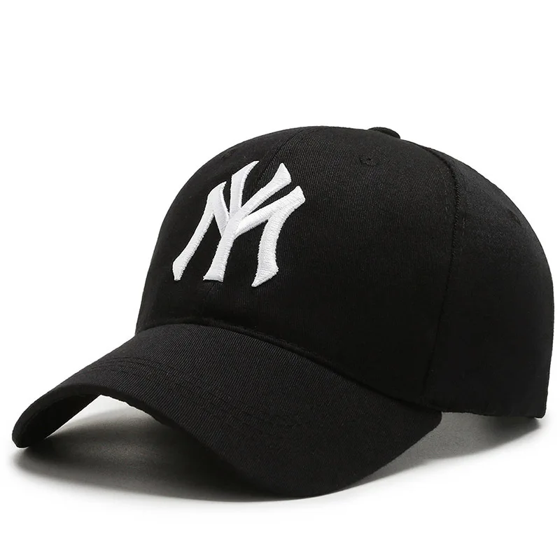 Bajo costo Gorra de béisbol con bordado 3D de Nueva York, gorro de béisbol con bordado 3D de 100%, algodón, Snapback con letras, moda de verano para el sol, Hip Hop gBQLxqoEdEK