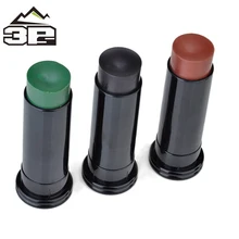 Краска для лица Камуфляж(вращающаяся трубка) масло для макияжа 3 цвета палочки для тактические для страйкбола, охоты лица камуфляж WEX411