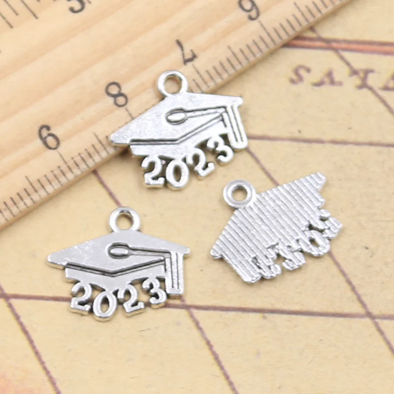 2025 YEAR OR 25 NUMBER CHARMS, GOLD OR SILVER, ANNIVERSARY GRADUATION  BIRTHDAY