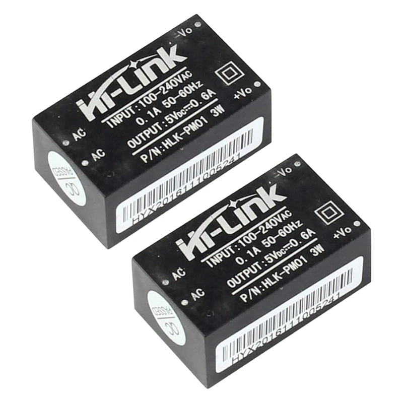 HI-LINK HLK-PM01 AC-DC мини-модуль питания 220 В до 5 мини-изолированный модуль передача |