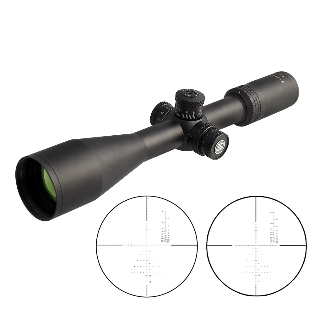 Тактический Оптический прицел SPINA OPTICS 6-24X50 оптический с красной подсветкой 11