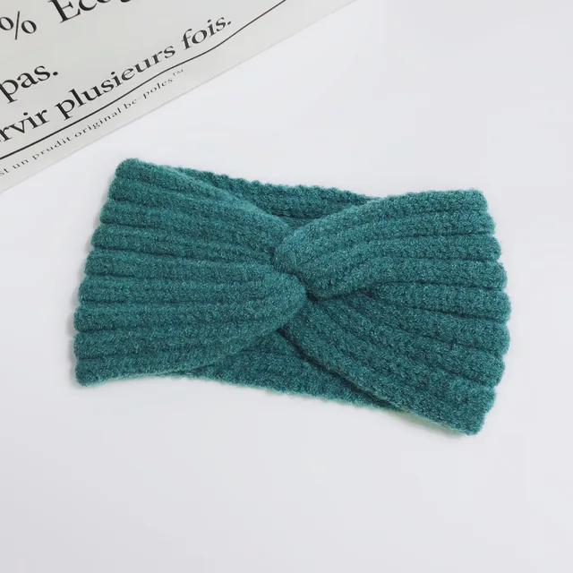 Winter Warm Headband for Women Woolen Knitting Headbands Wool Knitted Elastic Headband Headwear Girls Hair Band Hair Accessories AY03