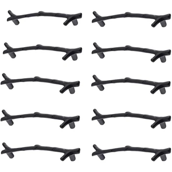 

12Pcs Tree Branch Furniture Handle Black Silver Bronze Kitchen Cabinet Handles Drawer Knobs Door Pulls Hardware