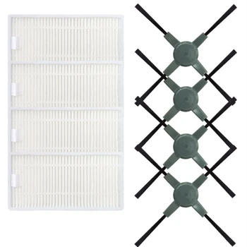 

HEPA Filter Side Brush Replacement Kits for Proscenic PRO-COCO/680T Robot Vacuum Cleaners Accessories