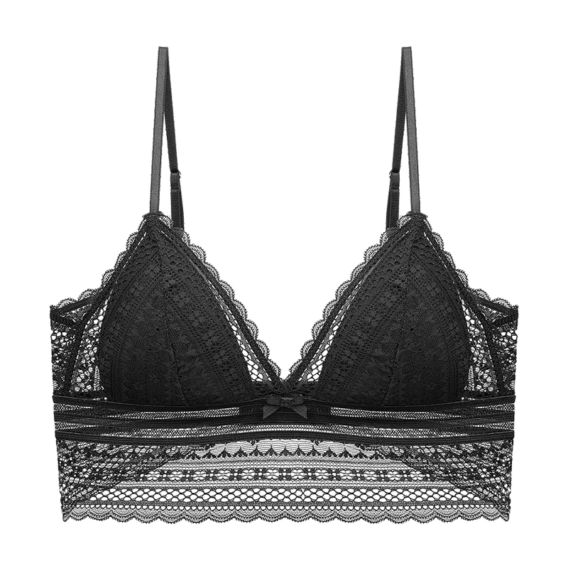 Baroque Lace Bras (2 pack) - Black and nude Cafe Latte