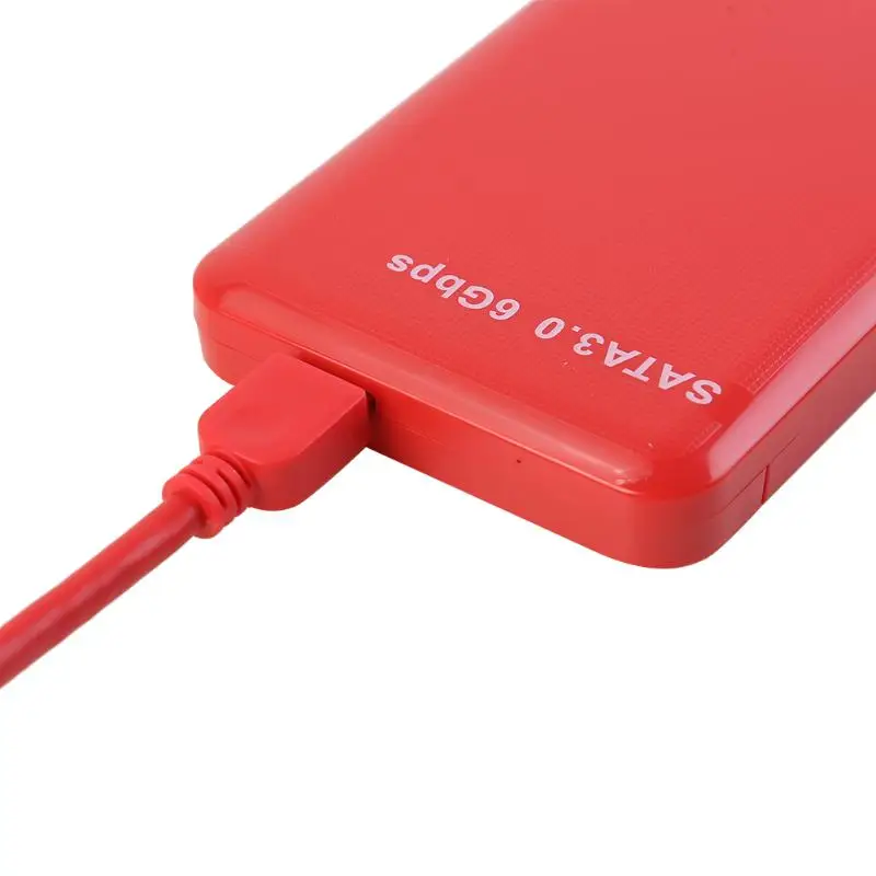 Жесткий диск, Обычный дизайн, подходит для работы, 2,5 дюймов, USB3.0 to SATA 3,0, Внешний чехол, мобильный жесткий диск для ПК
