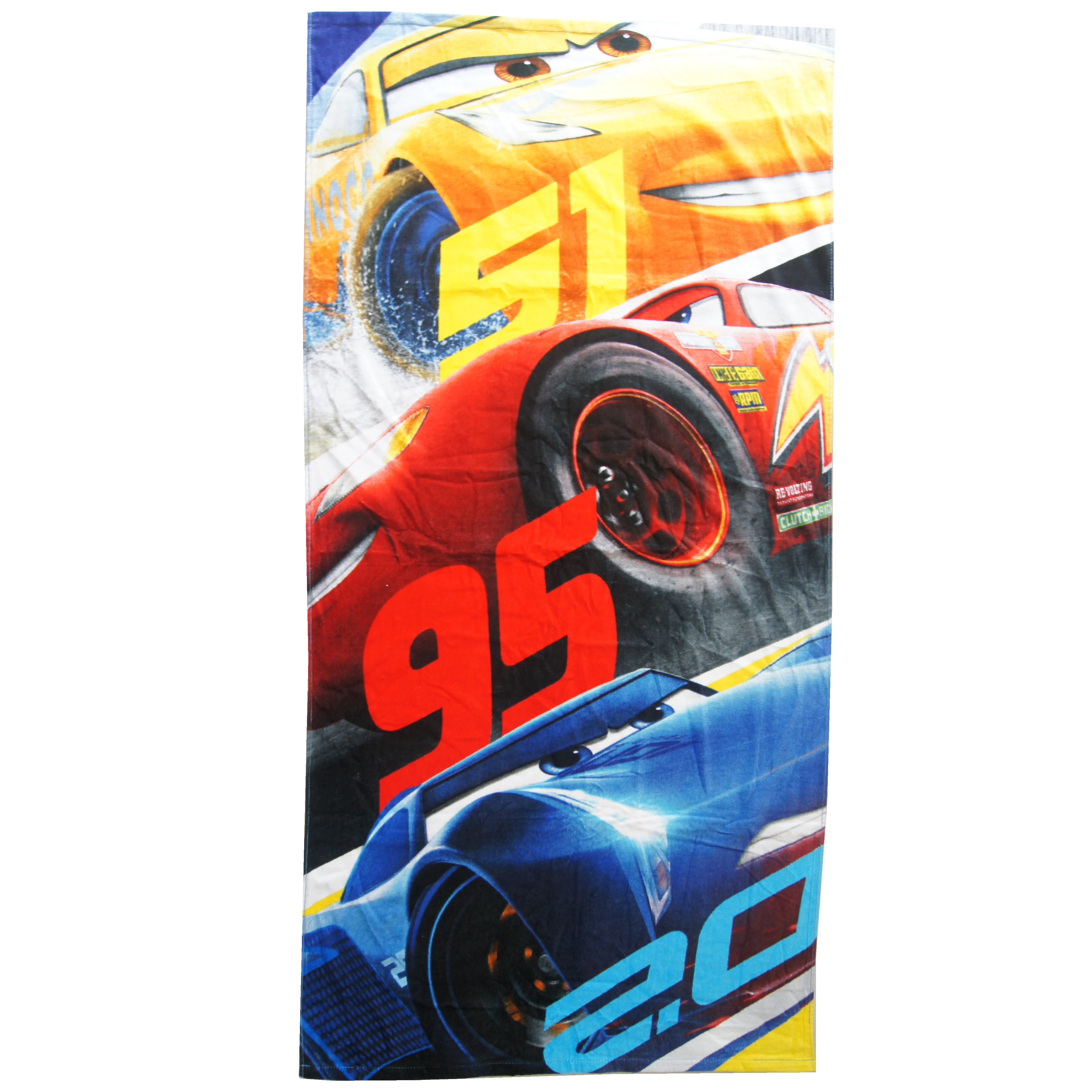 Disney Racing Ready Mc Queen Cars детское банное/пляжное полотенце для мальчиков супер мягкое