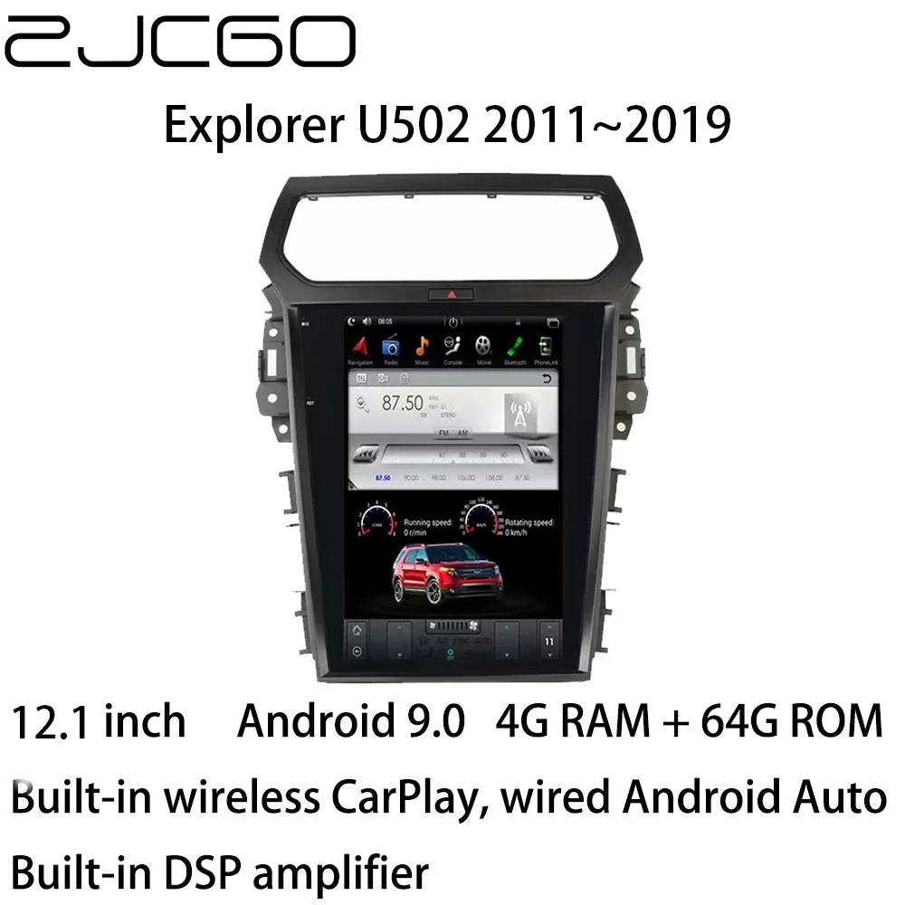 Car Multimedia Player Stereo GPS DVD Radio Navigation NAVI Android Screen for Ford Explorer U502 SYNC2 2011~2019