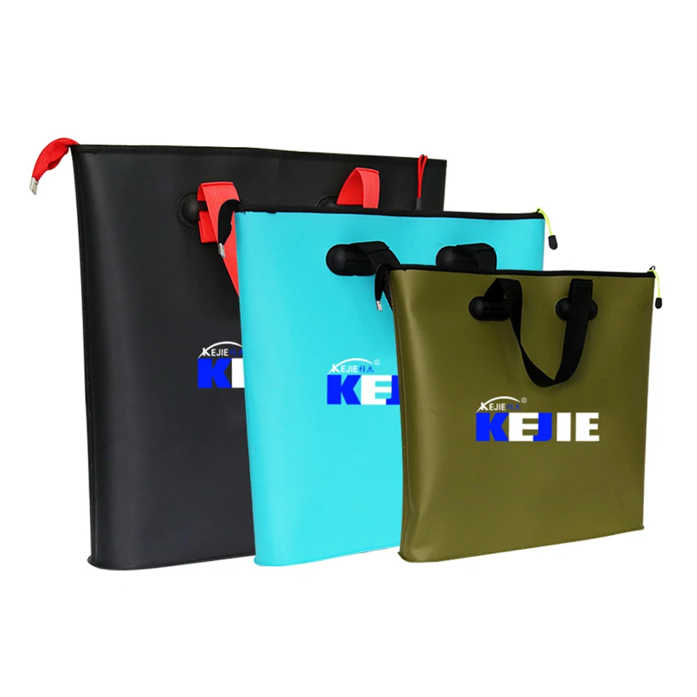 Бесплатная доставка 4 размера Портативный Складная Рыболовная Сумка EVA складное