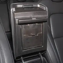 Caja de almacenamiento oculta para coche, cubierta de compartimento de reposabrazos transparente modificado, caja oculta para Tesla modelo 3 2021, gran oferta