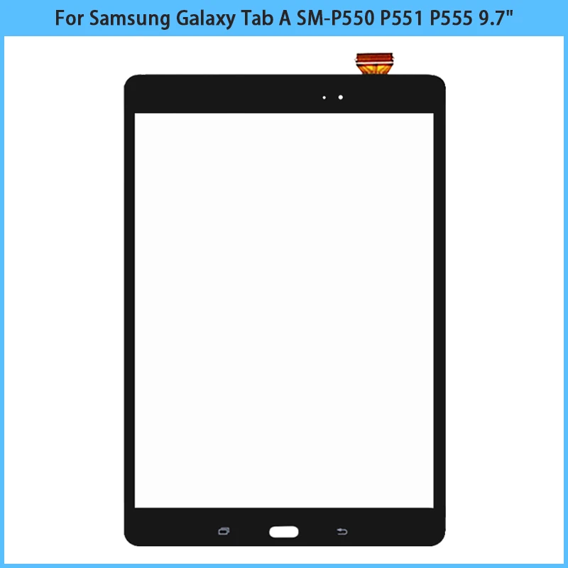 Новый сенсорный экран P550 для Samsung Galaxy Tab A SM-P550 P551 P555 9 7 &quotсенсорная панель