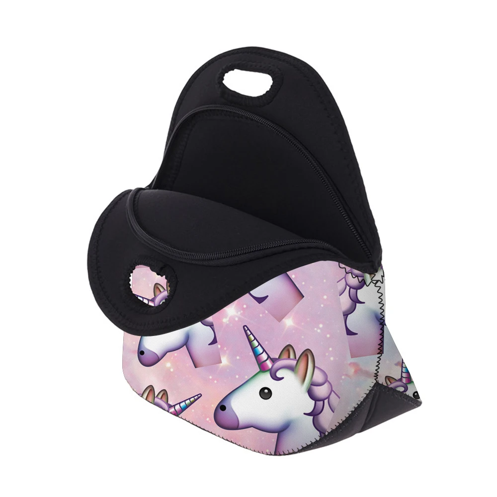unicorn Neoprene lunch bag