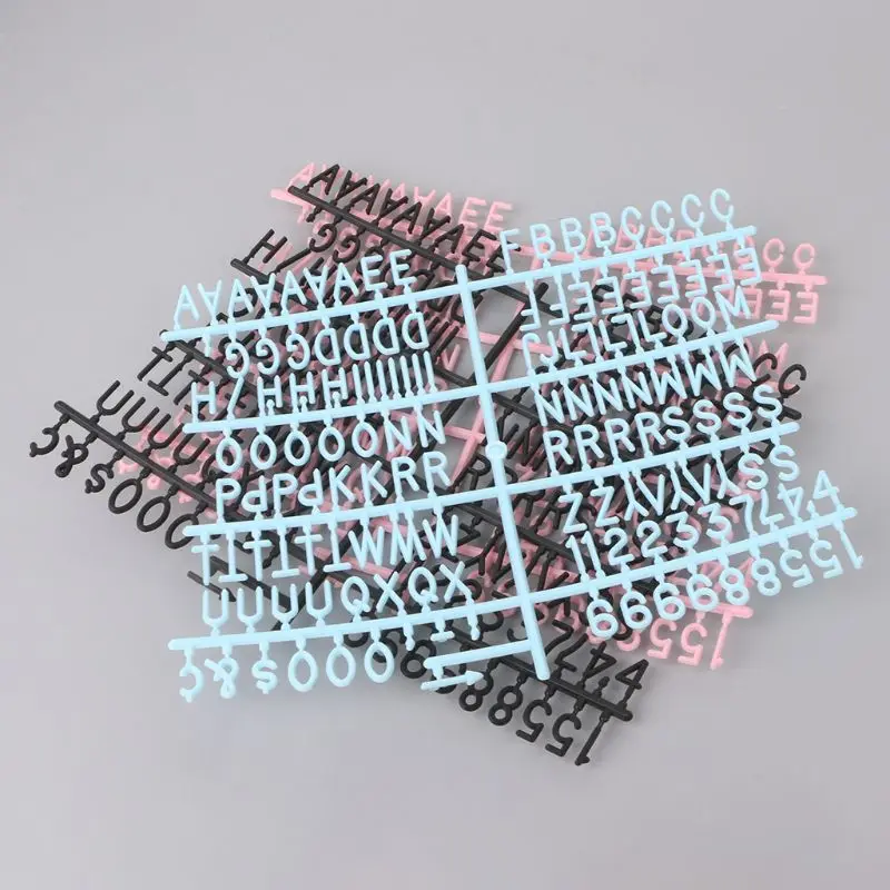 

2Pcs Characters For Felt Letter Board 290 Piece Numbers For Changeable Letter Board