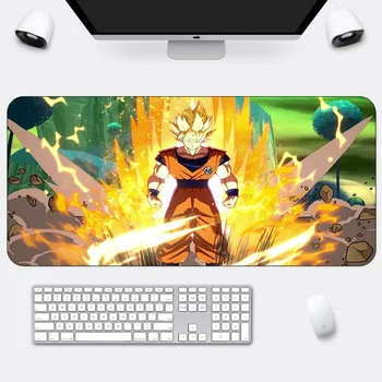 

Dragon Ball Dbz Goku Logo Beautiful Anime Mouse Mat gaming mouse pad xl Speed Keyboard mat Laptop PC notebook desk pad