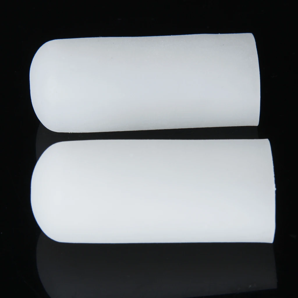 1 Pair Silicone Gel Big Toe Tubes Sleeve Protectors for Corns, Blisters, Hammertoes