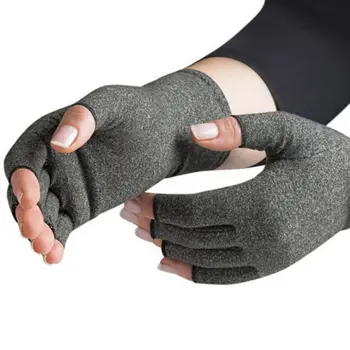 

Arthritis Gloves with Grips - Textured Open Finger Compression Hand Gloves,.