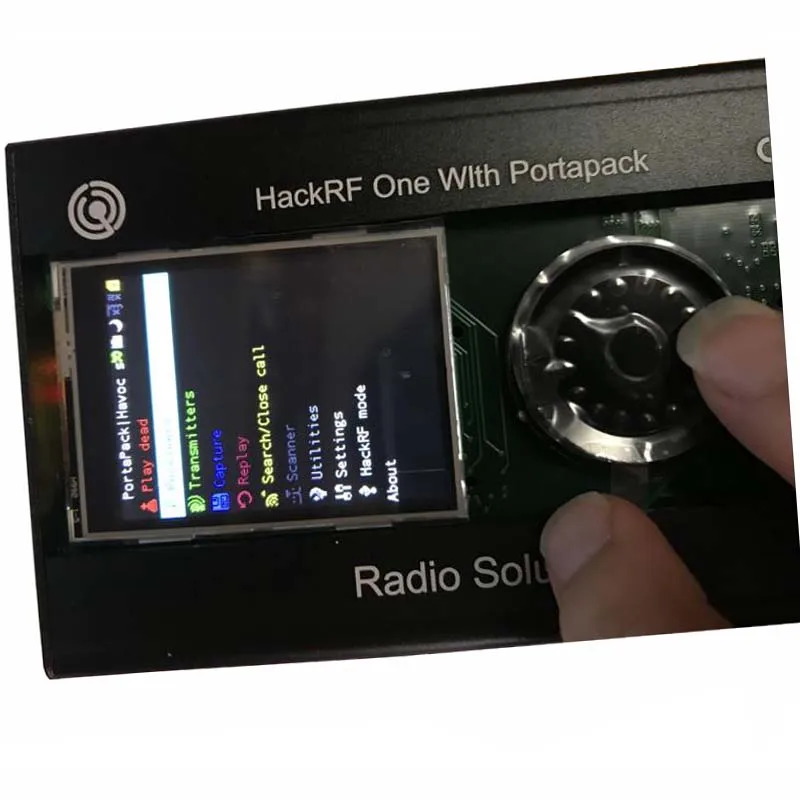 Последняя версия PORTAPACK для HACKRF ONE SDR программное обеспечение определение радио+ металлический чехол+ 0.5ppm TXCO