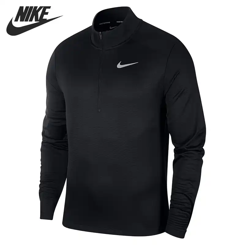 Original New Arrival NIKE AS M NK PACER TOP HZ Men's T shirts Long sleeve  Sportswear|Skateboarding T-Shirts| - AliExpress