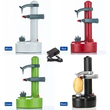Electric Spiral Apple Peeler Cutter Slicer Fruit Potato Automatic Battery Operated Machine Peeler Slicer Machine Kitchen Tools