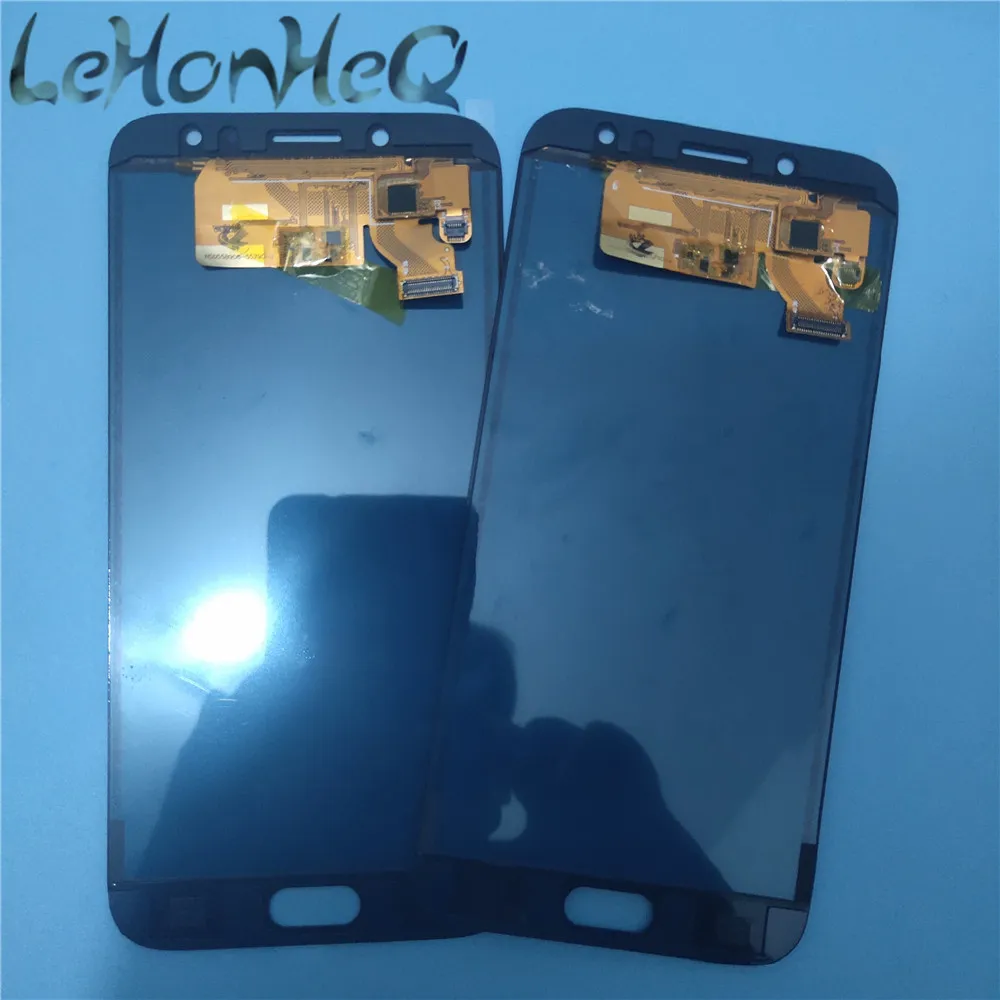 5 шт./лот для samsung J7 Pro J730 J730F ЖК-дисплей кодирующий преобразователь сенсорного экрана в сборе для samsung J7 регулировка яркости lcd