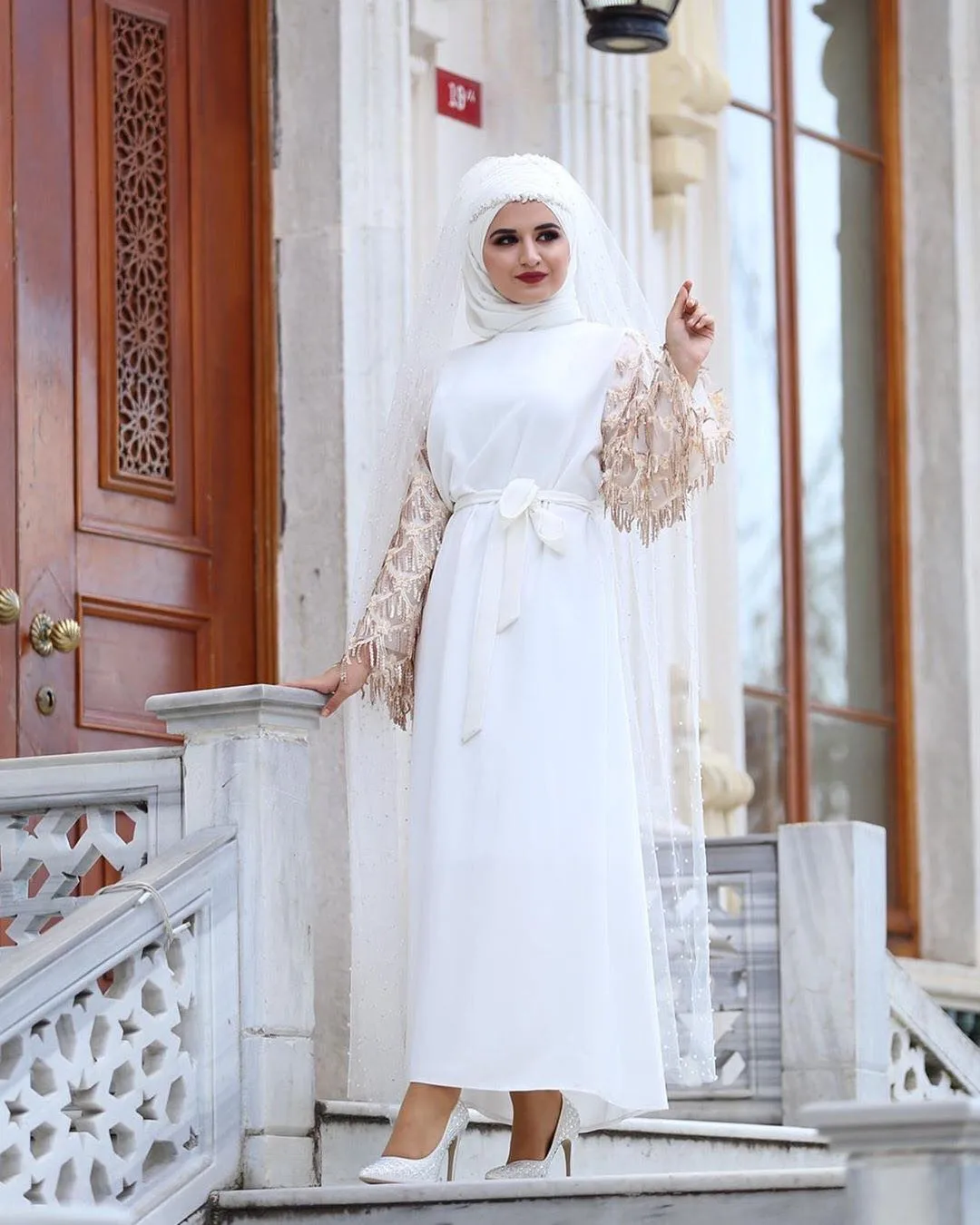 Летнее Дубайский Мусульманский платье хиджаб Абая для женщин Кафтан Caftan Исламская одежда турецкие платья Robe Femme Elbise