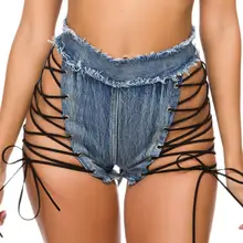 ^#Cheap TASTIEN High Waist Women Sexy Shorts Jeans Ribbons Tassel Hole Super Mini Denim Shorts Summer Zipper Fly Booty Shorts Club Girls ^#Cheap TASTIEN High Waist Women Sexy Shorts Jeans Ribbons Tassel Hole Super Mini Denim Shorts Summer Zipper Fly Booty Shorts Club Girls
