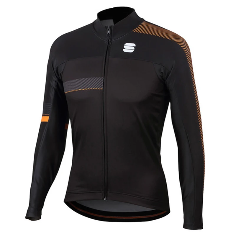 Maillot invierno ciclismo hombre RUNCHITA зима термо флис Велоспорт Джерси с длинным рукавом велосипедные свитера цвета Омбре invierno