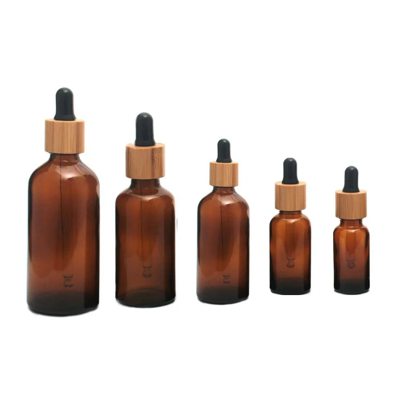 Amber Essential Oil Bottle 15ml 10ml Laboratory Dropper Glass Makeup Sub-Bottles10PCS | Канцтовары для офиса и дома