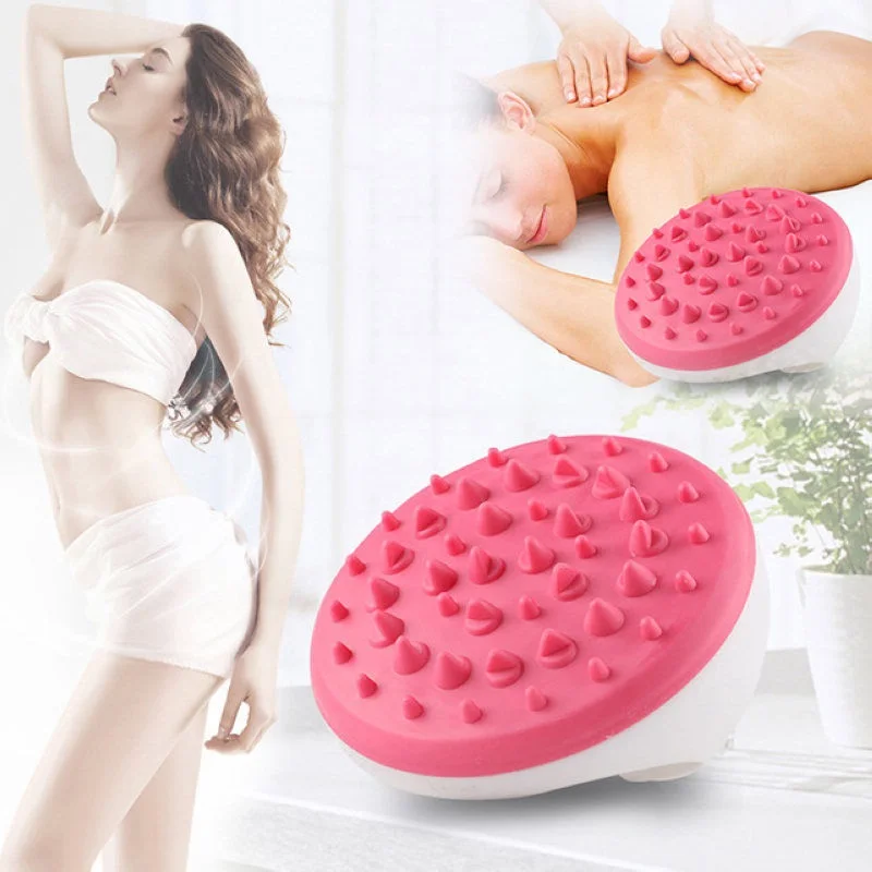Handheld Silicone Multi-function Cellulite Remover Full Body Massager Brush Relaxing Bath Shower Scrubber Massage Scrub Tool |