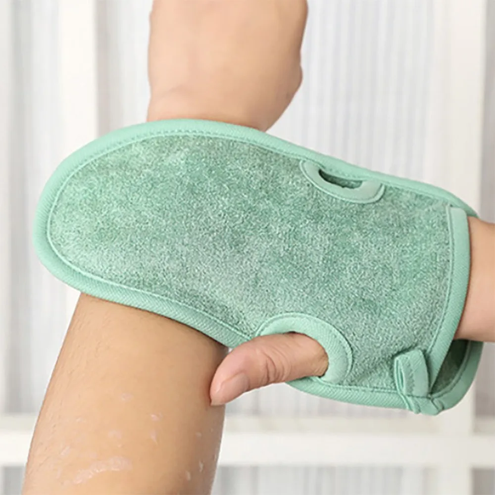 1PCS Bath for Peeling Exfoliating Mitt Glove for Shower Scrub Gloves Body Massage Sponge Wash Skin Moisturizing Bath Sponge