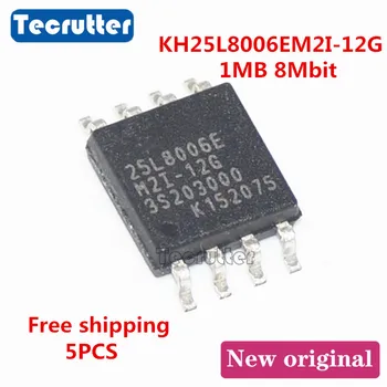 

5PCS KH25L8006EM2I-12G 25L8006 SOIC8 1MB 8Mbit KH25L8006EM2I FLASH