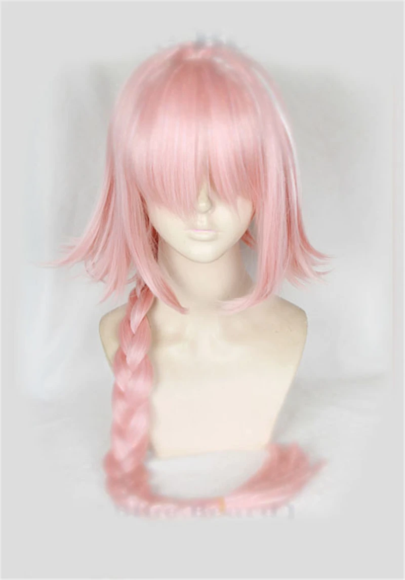 Аниме Fate/apocripha парик Astolfo термостойкие синтетические волосы Косплей Костюм декоративный реквизит коллекция для женщин мужчин 1 шт