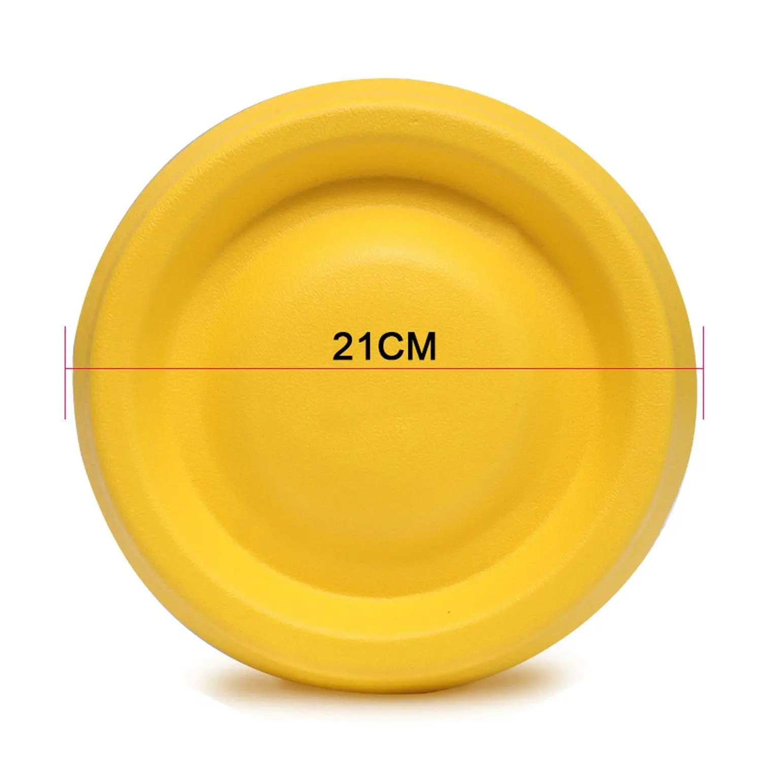 21CM Амфибия игрушки для собаки мяч с веревкой/Летающие Диски/Жевательная игрушка кольцо EVA игрушка для домашних животных для собак интерактивный мяч для маленьких/больших собак кошек - Цвет: 21CM