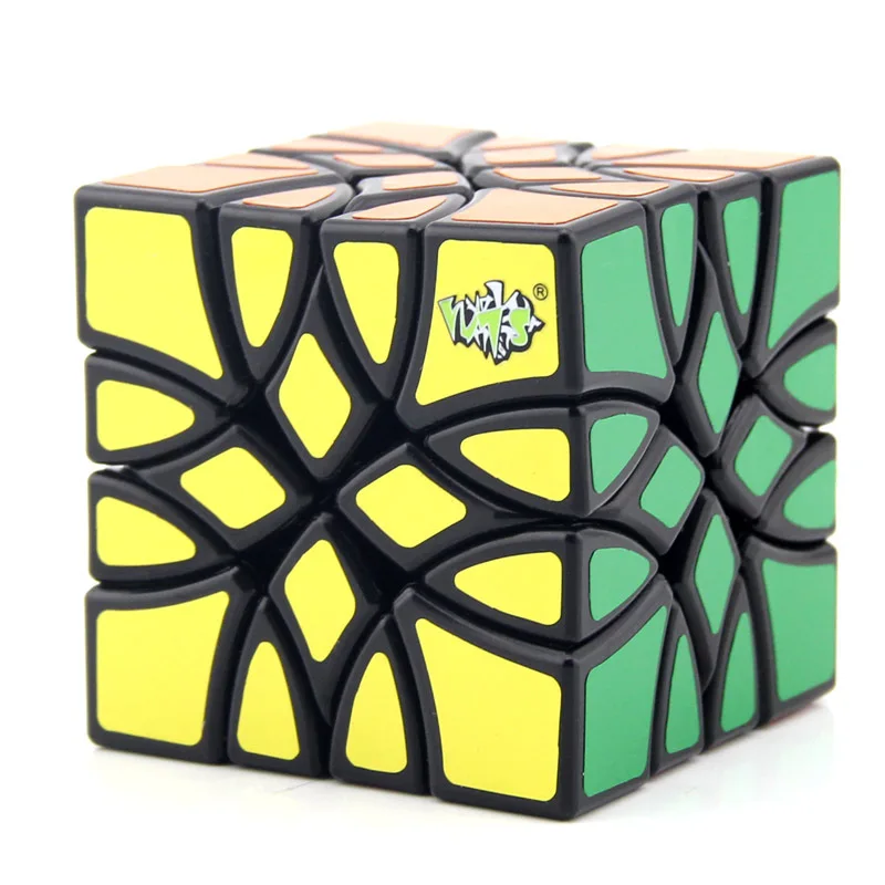Голубая мозаика рампа поворот Кубик Рубика специальная форма угол гладкая высокая трудность забавная головоломка волшебный куб игрушка